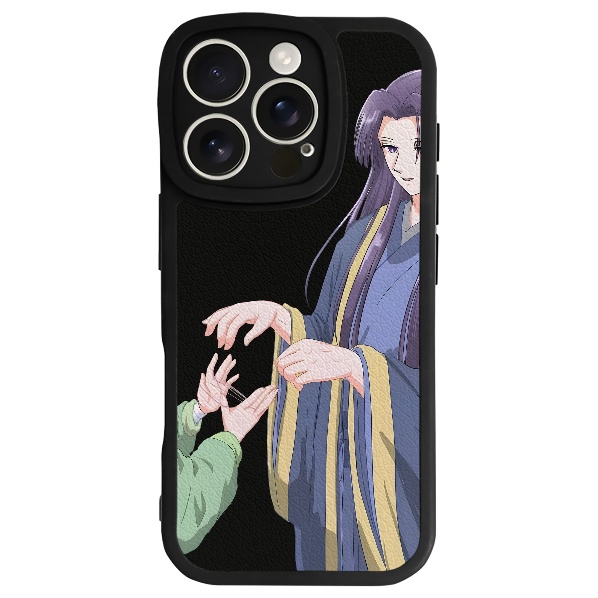 （画像用） 薬屋のひとりごと The Apothecary Diaries 【iPhone 16シリーズ対応】シリコンスマホケース（レザー調） 材質：シリコン